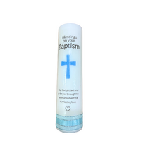 Baptism Candle - Blue