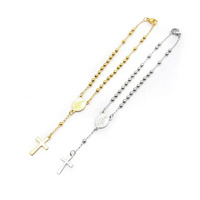 Stainless Steel Rosary Decade - Gold