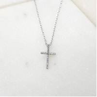 Sterling Silver Cross Necklace