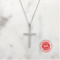 Sterling Silver Cross Necklace