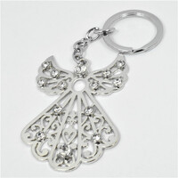 Keyring Silver Angel