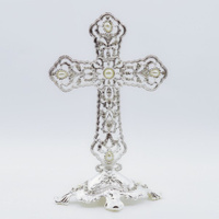 Silver Standing Cross - 170mm