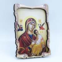 Wooden 3D Wood Plaque - Our Lady of Perpetual Help