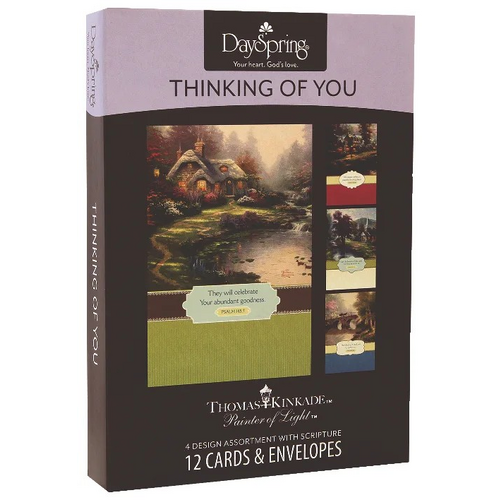 Boxed Cards Thinking of You Thomas Kinkade