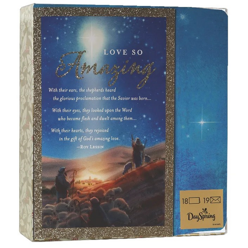 Christmas Boxed Cards: Love So Amazing (18 cards)