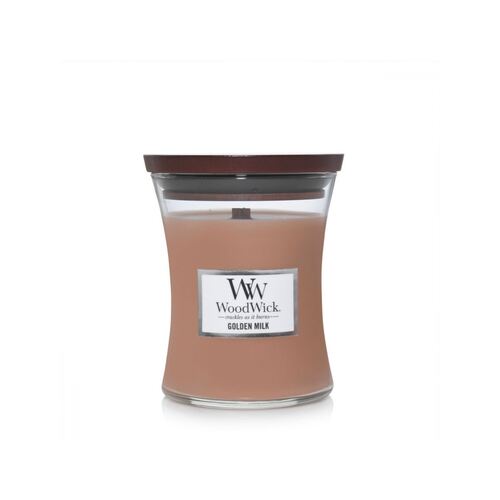 WoodWick Candle Medium - Golden Milk