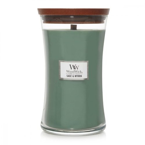 WoodWick Candle Large - Sage & Myrrh