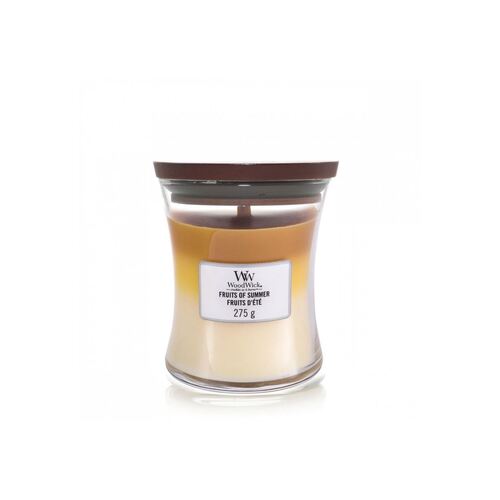 WoodWick Candle Medium - Pineapple Lemon Coconut