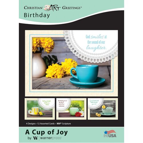 Boxed Cards Birthday Cup of Joy