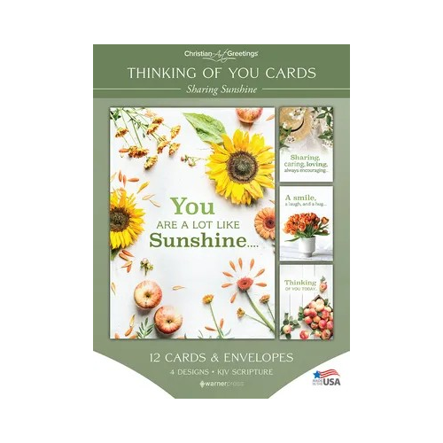 Boxed Cards Thinking of You Sharing Sunshine