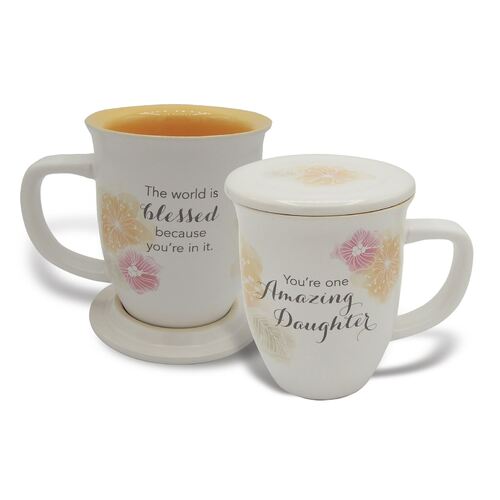 Mug & Coaster Set - Amazing Daughter 