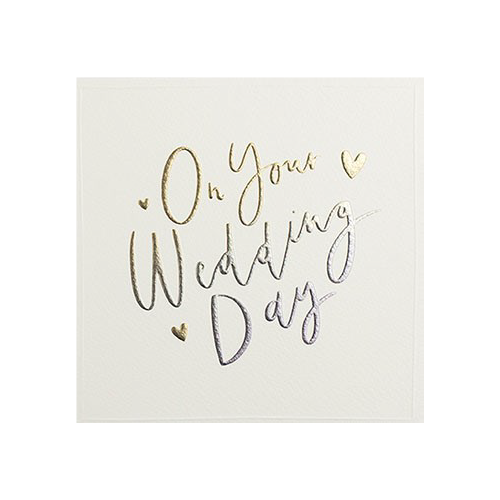 Card - On Your Wedding Day