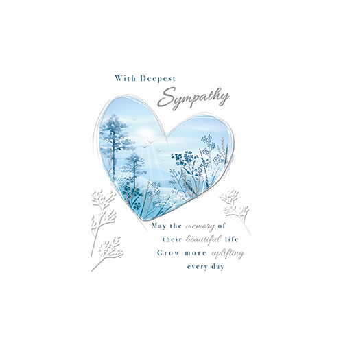 Card - With Deepest Sympathy Memory