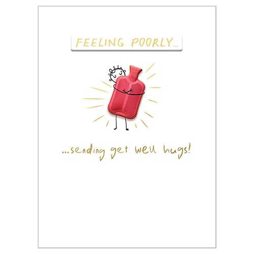 Card - Feeling Poorly Get Well