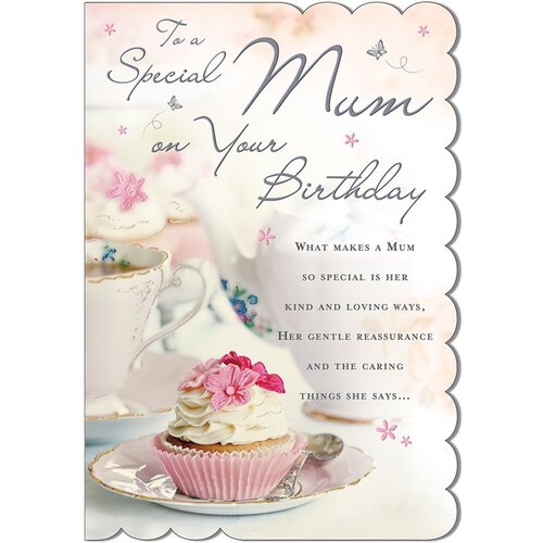 Card - Birthday Mum (Cupcake)