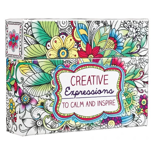 Colouring Cards Boxed - Adult - Creative Expressions to Calm and Inspire