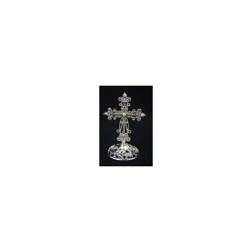 Standing Cross w/Pearls - 110mm