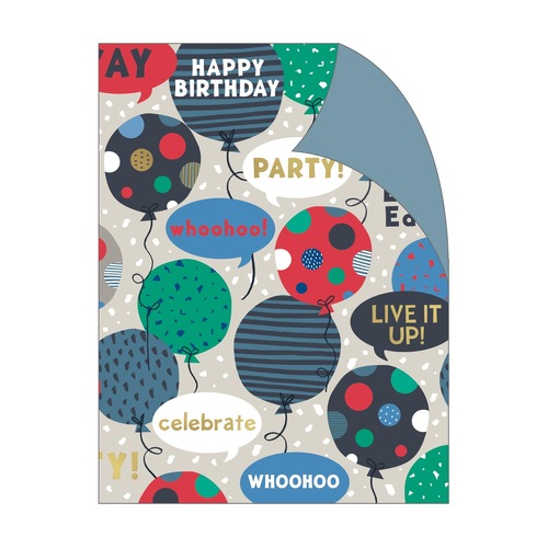 Gift Wrap - Small Talk Birthday