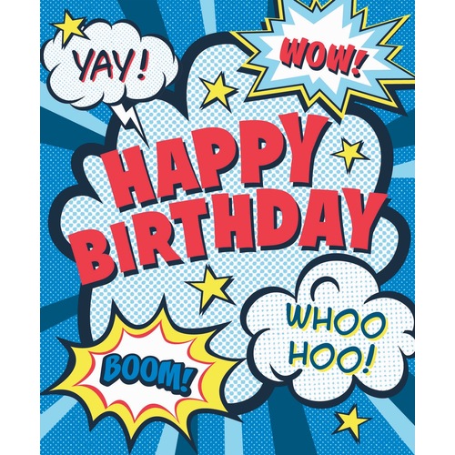 Card - Happy Birthday Comic