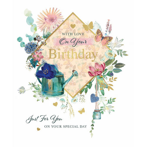 Card - On Your Birthday Floral