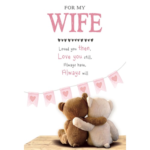 Card - Birthday For my Wife Bears