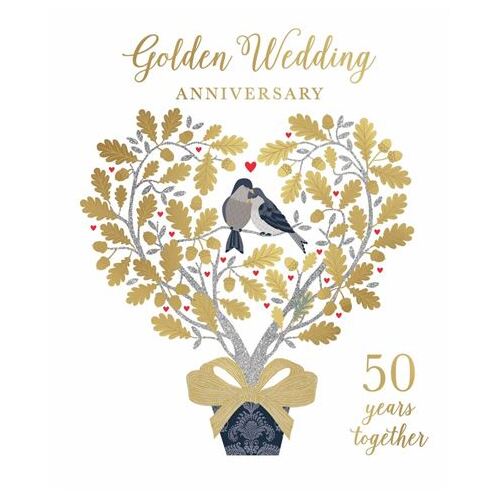 Card - Golden Wedding Anniversary