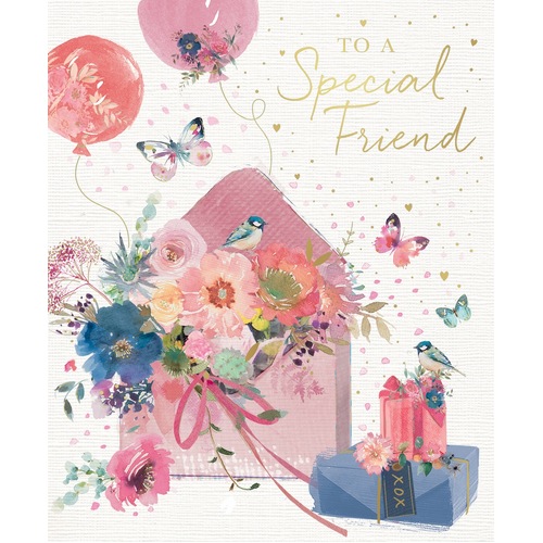 Card - Birthday Special Friend Floral