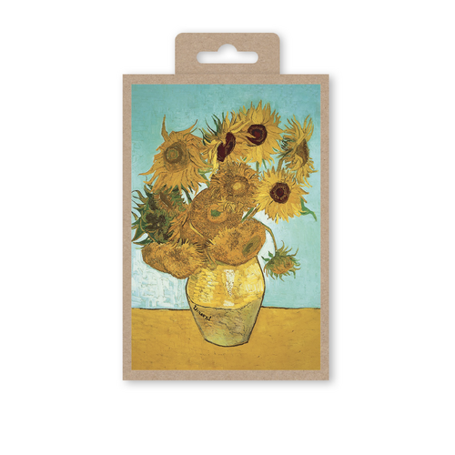 Notecards Box of 10 - Van Goh Sunflowers