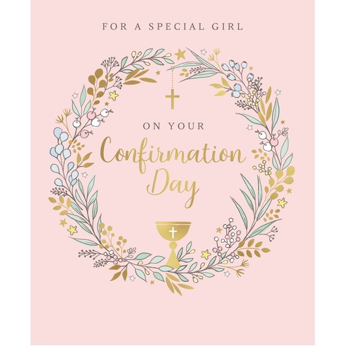 Card - Confirmation Day Special Girl