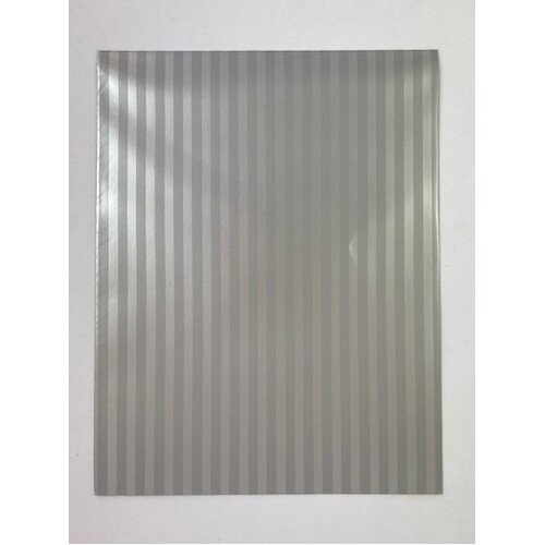 Wrapping Paper - Silver Stripe