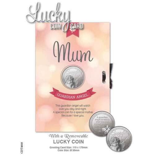 Lucky Coin & Greeting Card - Mum