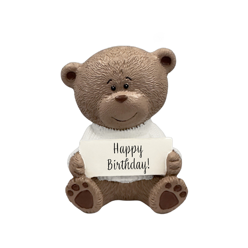 Teddy Moments Bear - Happy Birthday