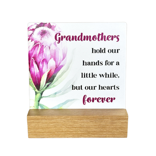 Fleur Ceramic Plaque - Grandmothers