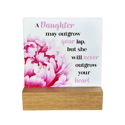 Fleur Ceramic Plaque - Daughter