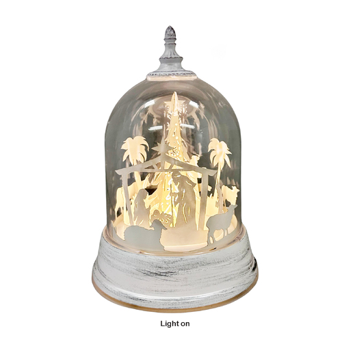 Nativity Dome Set w/LED and Music