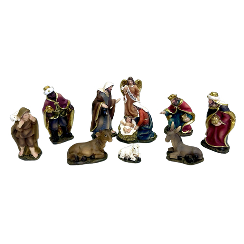 Nativity Set 11pc - 75mm