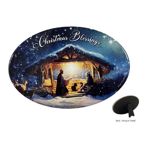 Heavenly Ceramic Plaque - Christmas