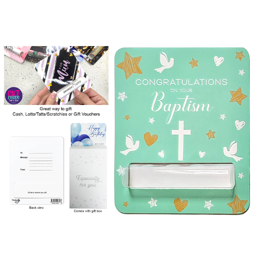 Gift Card w/Twist - Baptism