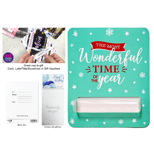 Gift Card w/Twist - Wonderful Time