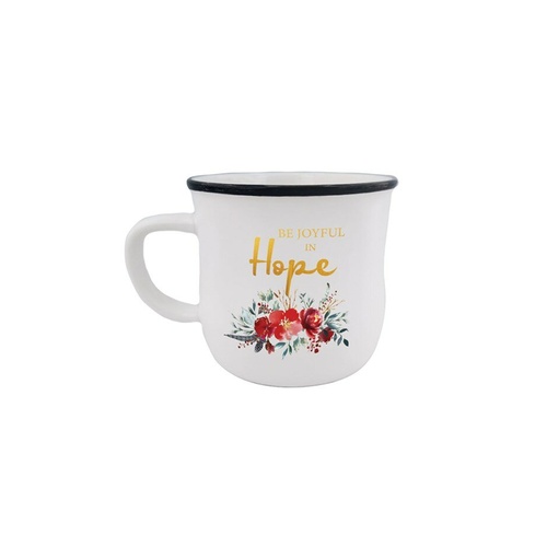 Ceramic Mug Be joyful in hope (370ml)