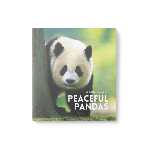 Inspirational Quote Book - A Little Book of Peaceful Pandas