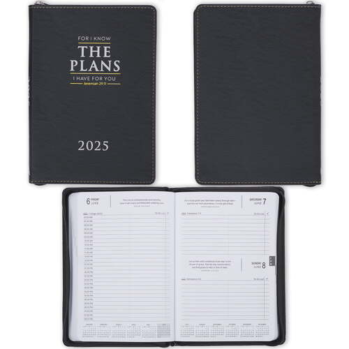 2025 Executive Diary/Planner: For I Know the Plans, Jer. 29:11