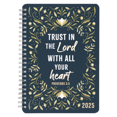 2025 Daily Diary/Planner: Trust in the Lord