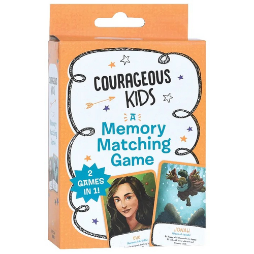 Courageous Kids: A Memory Matching Game - 2 Bible Games in 1!