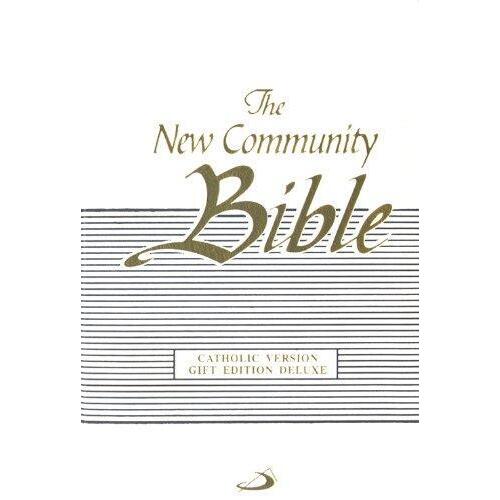 New Community Bible Gift Edition Deluxe White