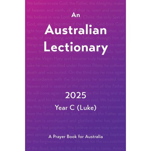 2025 Australian Lectionary APBA