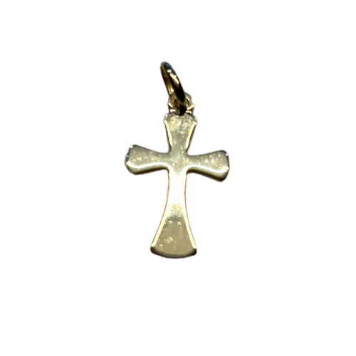 9ct Gold Cross 16mm