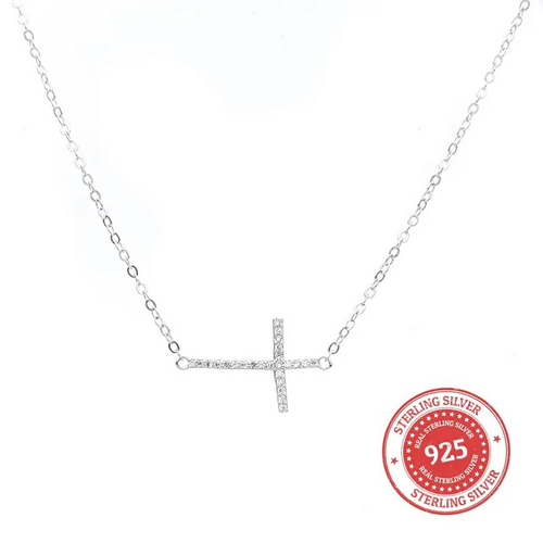 Sterling Silver Cross Necklace