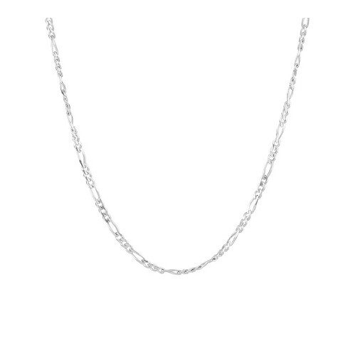 Sterling Silver Chain Figaro 40cm