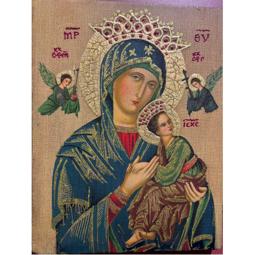 Our Lady of Perpetual Help Medium Wood Icon